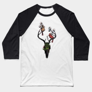 Deer Skull Baseball T-Shirt